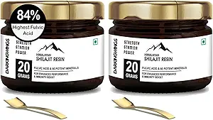 500mg Shilajit 补编 - Shilajit Pure 喜马拉雅有机物Shilajit Resin 具有最高概率,原产于喜马拉雅树脂,配有84+富尔维酸