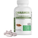 Bronson Cinnamon + Chromium Picolinate 补充剂,高钾铬,非GMO,60 蔬菜盖