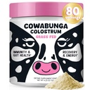 SonoHealth Cowabunga Colostrum - Premium, Pure & Untered Colostrum 粉末补充剂 - 免疫支持, Gut Health,肌肉恢复与健康 - Kosher & Halal Calostro认证