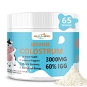 Bovine Colostrum 补充粉剂:纯全Bovine Colostrum Rich in Immunoglobulins 和营养物 支持免疫和营养,在水中或平滑中易于混合