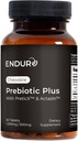 耐力产品 ENDUR Prebiotic Plus with Actazin & PreticX Complex, 帮助你感受光, 舒适和自信 每一天, Gluten Free, 60片