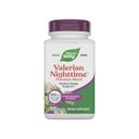 自然之道 Valerian Nighttime,草药睡眠援助*,每服 Valerian 提取物320毫克,无胶片,100片
