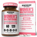 妇女多维生素 -- -- 能源、豁免和女性支助的补编 -- -- 妇女每日用生物素、钙、镁 -- -- 非GMO、蔬菜妇女的多维生素 -- -- 120帽