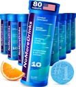 NoMoreDrinks Anti Albour Crawing Supplement QQ Liver Detox & Combit Crawings 能源支持酒精置换饮料 有机牛奶硝酸盐补充 & Dandelion Root & 5HTP & (80) 能源药丸