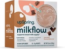 UpSpring 牛奶流 电解质 母乳喂养补充饮料 与 Fenugreek \\ 巧克力火焰 \ 哺乳补充 推广健康的母乳供应和恢复电解质 \ 16 饮料混合
