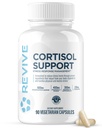 恢复 MD Cortisol 管理器, 90 蔬菜 Capsules - Cortisol 补充 Magnesium & L-Thenine 支持健康, 聚焦, 能源, Fatigue, & Adrenal Gland 函数 - Vegan & Gluten - Free
