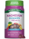 (原始内容存档于2018-12-09). Natural's Truth Magnesium Gummys for addors | 200mg | 60 Count | Vegan, Non-GMO & Gluten Free Supplement |  Enhanced 增强吸收 ium ium  Cit Citrate
