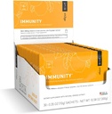 豁免助推剂粉,易于使用 Vegan Immune 助推剂,含有维生素D, A, B, C, & K, NRV Zinc, Plus Ginger Extraction (30 Pack)