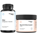 锌、镁 + Myo & D Chiro Inositol → Zinc Piclinate, 镁 Glycinate, 维生素 B6 + Myo & D-Chiro Inositol Powder → 生殖和生育健康 → 30和90天供应