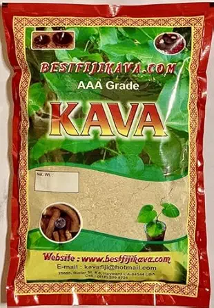 AAA级 瓦卡卡瓦根粉 - 1 LB 100% 诺贝尔卡瓦粉 来自纯斐济卡瓦卡瓦根