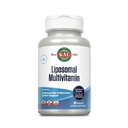 KAL Liposomal 多维他明 -- -- 高发性利波索摩尔维生素C、D-3和更多 -- -- 用于心血管和神经系统支持的男女多维他明 -- -- 30名服务员、60名蔬菜