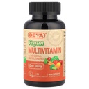 DEVA小片 Vegan Multivitamins for Men and Men, Multivitamin with Iron, Mineral Supplements, Vitamin C, Vitamin B Complex, Vitamin B 12, Vitamin E, Zinc, Gluten Free, 90 片 维他命B 维他命B 维他命B 维他命B 维他命B 维他命E 维他命E 维他命E 维他命B 维他命B 维他命B 维他命B 维他命B