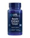 寿命延长 Reishi 抽取蘑菇综合体 - 蘑菇草药支持补充剂 - Ganoderma Lucidum 抽取 - Gluten - Free, Non-GMO, Vegetarian - 60 Capsules