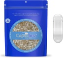 Capsuline 大小 0 Gelatin 空卡普尔, 50000 计数 空卡普尔, 空卡普尔, DIY Pure Bovine Pill Capsule 填充, 空卡普尔, 科舍尔, Gluten 自由和非 GMO 认证, 清除
