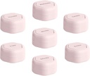 Cadence 旅行集装箱 - Pill case set - 磁性旅行卡普尔,药丸的日常药品组织者,补充品和维生素 - 7 Flex Smalls(0.56oz) 每周药丸组织者 - Petal