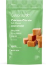 庆祝维生素Bariatric 500mg钙 Citrate Soft Chews,配有500 IU 维生素D3 – 对胃旁路患者和骨健康至关重要 - 糖和葡萄糖免费,焦糖(90 Chews)