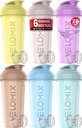 VELOMIX - 6 PACK - 28 oz 蛋白质摇摆瓶 蛋白质摇摆瓶 - 6x 电线威斯克 → Leak Proof摇摆杯 蛋白质摇摆瓶 → 蛋白质摇摆杯(帕特尔电源系列)