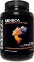 智能实验室 Seneca Nootropic Brain Support Supplement QQ焦点,记忆和清晰 18 B-复合维生素,狮子的马内和Ashwagandha QQ咖啡因和兴奋剂自由
