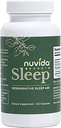睡眠再生睡眠援助 安息之夜,无梅拉托宁 | Ashwagandha, L-Theanine, GABA, 和Magnesium Glycnit | 非哈比特人成人睡眠援助 | 60 Capsules - 60 Capsules