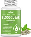 血糖 - 高级配方:Bitter Melon, Ashwagandha, Cinnamon, Chromium, 镁,维生素, Alpha Lipoic酸, Cayenne Pepper & More 60 Capsules
