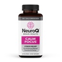 神经Q Calm Focus Capsules - 压力缓解补充 - 支持精神功能和放松 - Sensoril Ashwagandha, Magnesium, GABA, L-Theanine,安第斯可可 & Kava Kava - 60 Capsules
