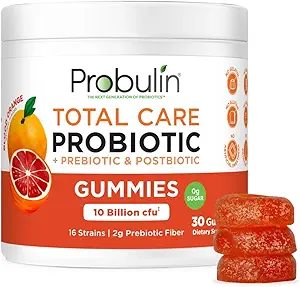 总护理 Probiotic + Prebiotic + Pterbiotic Gummys - 桃芒果 30cmt