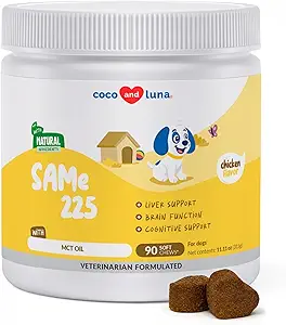 (原始内容存档于2018-09-29) (英语). Soft Chews - 90 Soft Chews - S-Adenosyl-L-Methionine, Liver Supplement - Brain Health, productions 认知支持,liver supports (Same Soft Chews) (英语).
