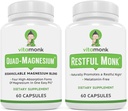 Sleep & Relaxation Bundle: VitaMonk Melatonin - 免费睡眠援助+四角镁混合剂