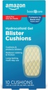 基本保健 极端水合物 Gel Blister Cushion Bandages, 1.65 in x 2.67 in, 10 cm