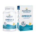北欧自然学Omega-3,Lemon Flavor - 180 Soft Gels - 690 mg Omega-3 - 鱼油 - EPA & DHA - 免疫支持,大脑和心脏健康,最佳健康 - 非GMO - 90 服务
