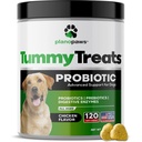 Probiotics for Dogs Digestive Health - Dog Probiotics and Digestive Enzymes - Allergy Relief for Dogs - Probiotic for Dogs Gut Health - Puppy Probiotic Tummy Treats - 120 Dog Probiotic Chews