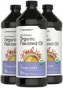 Horbäach 有机叶菜籽油 → 3 Pack → 16 fl oz each → 冷压 → 与 Omega 3, 6, 9 → 蔬菜, Non-GMO, Gluten 自由液体