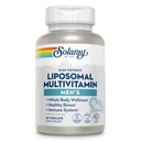 SOLARAY Liposomal 男子多维生素、强化吸收性免疫、能量和骨支持、男子日报多维生素、卡巴、维生素D3、C、B12、锌、维干、Soy Free、30名服务员、60名蔬菜