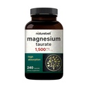 NatureBell Magnesium Taurate 1500mg, 240 Capsules QQ 为高吸收量而设 QX 非GMO, 无胶质