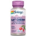 SOLARAY 三重强糖樱桃提取剂 - Tart Cherry Capsules with Antioxidants and Anthocyanins for Uric Acid levels supports - Vegan, 60-日保证 - 45 services, 90 Veg Caps