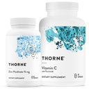THORNE - 免疫支持套装:锌皮素和维生素C C卡普尔-60种服务