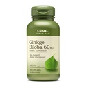 GNC 草药加Ginkgo Biloba 60mg 补充剂、蔬菜、支持精神锐利、100名服务员