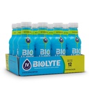 BIOLYTE 电解质饮料 -- -- 医生 -- -- 形式的水分饮料、电解质水、女性和男性必须接受的化学疗法、瓶子中的补液IV -- -- 西瓜,16 Fl Oz(12包)