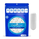 Capsuline 大小 000 - 彩色白色空格莱汀 Capsules - 1000 计数 - 空格莱尔 Pill Capsules - DIY 纯波维纳 Pill Capsule 填充 - 空格莱尔 Cosher和Halal 认证 - 非GMO认证