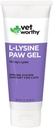 Vet Worthy Lysine Paw Gel Aid for Cats - Cat Paw Gel to Support The Immune System and Overall Health - Cat Supplement with Amino Acid L-Lysine- Salmon Flavor Gel, 3oz