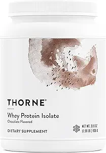 THORNE - WHEY蛋白隔离剂 - 21克易变型蛋白粉 - NSF体育认证 - 巧克力 - 31.9 Ounces - 30 grams of Easy-Digest WHEY蛋白粉 - 30 services