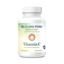 Clark Vitamin C博士 Supplement 1000 mg - Gluten Free,豁免支持,强抗氧化剂,支持大脑功能,促进组织形成与修复,100 Gelatin Capsules