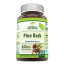 草药秘诀 松木桶提取 补编 – 每服100毫克 – 120 Veggie Capsules – Non-GMO – Gluten-free – 制造于美国