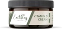 Earthley Wellness Vitamin D Cream, Natural Topical Vitamin D with Vitamins A, D, & K2, Heart Health, Skin Health, and Pregnancy, Cod Liver Oil Base (4 oz, Vitamin D Cream)
