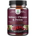 高级肾脏支持补充剂 - 肾脏清洁解毒和修复 Cranberry Capsules with Uva Ursi, Stinging Nettle & Astragalus for Kedney Health - Urinary Tract Health - 120 Caps