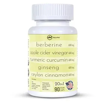(原始内容存档于2018-10-03) (英语). Ceylon Cinnamon Ginsen Berberine Turmeric Apple Cider Vinegar Chromium Zinc N-Acetyl Cysteine Milk Theltle Cayenne Banaba Fenugreek Gymnema Sylvestre 20 in 1 Made in The USA - 90 Capsules.