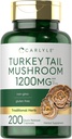 Carlyle Turkey Tail Mushmouse Capsules 1200mg = 200 Counter – Non-GMO & Gluten Free Extraction 互联网档案馆的存檔,存档日期2013-12-02.