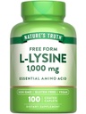 Nature's Truth L L Lysine 1000mg → 100 加合卡片 → 基本氨基酸 → Vegan, Non-GMO, & Gluten Free Supplement