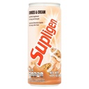 Supligen Cookies and Cream Liquid Meal Supplements, 9.87 oz (Pack of 12) – 蛋白质和维生素摇摆用于能源,强力和复苏 – 准备饮用营养餐