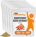 bulk Assupports.com 葡萄果种子提取粉 - 葡萄果种子补充剂,抗氧化剂来源 - 草药补充剂,每服250毫克,5kg(11磅)(包5)